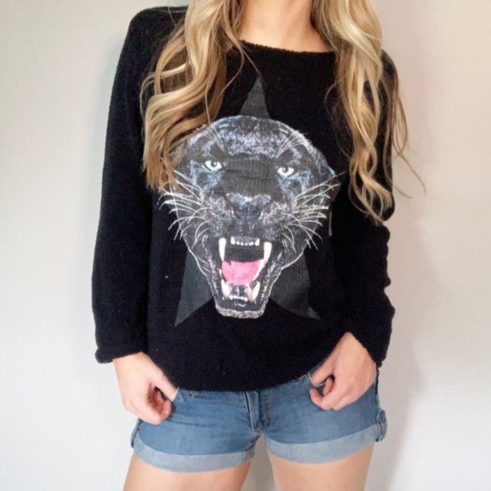 Cat Star Sweater, Small